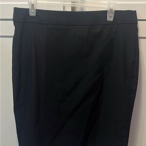 Elle Classic Black Pencil Skirt